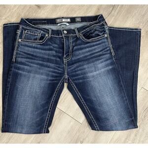 Men’s dark wash BKE straight leg Alec 36L preowned jeans